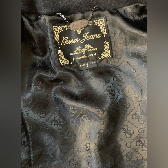 New Guess Wool Trench Cowl Neck Coat - Picture 6 of 10